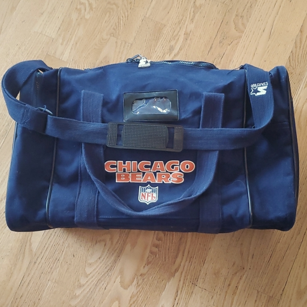 Vintage Chicago Bears Travel Duffel Bag